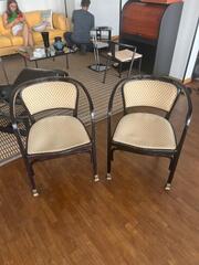 Paire de fauteuils Otto Wagner