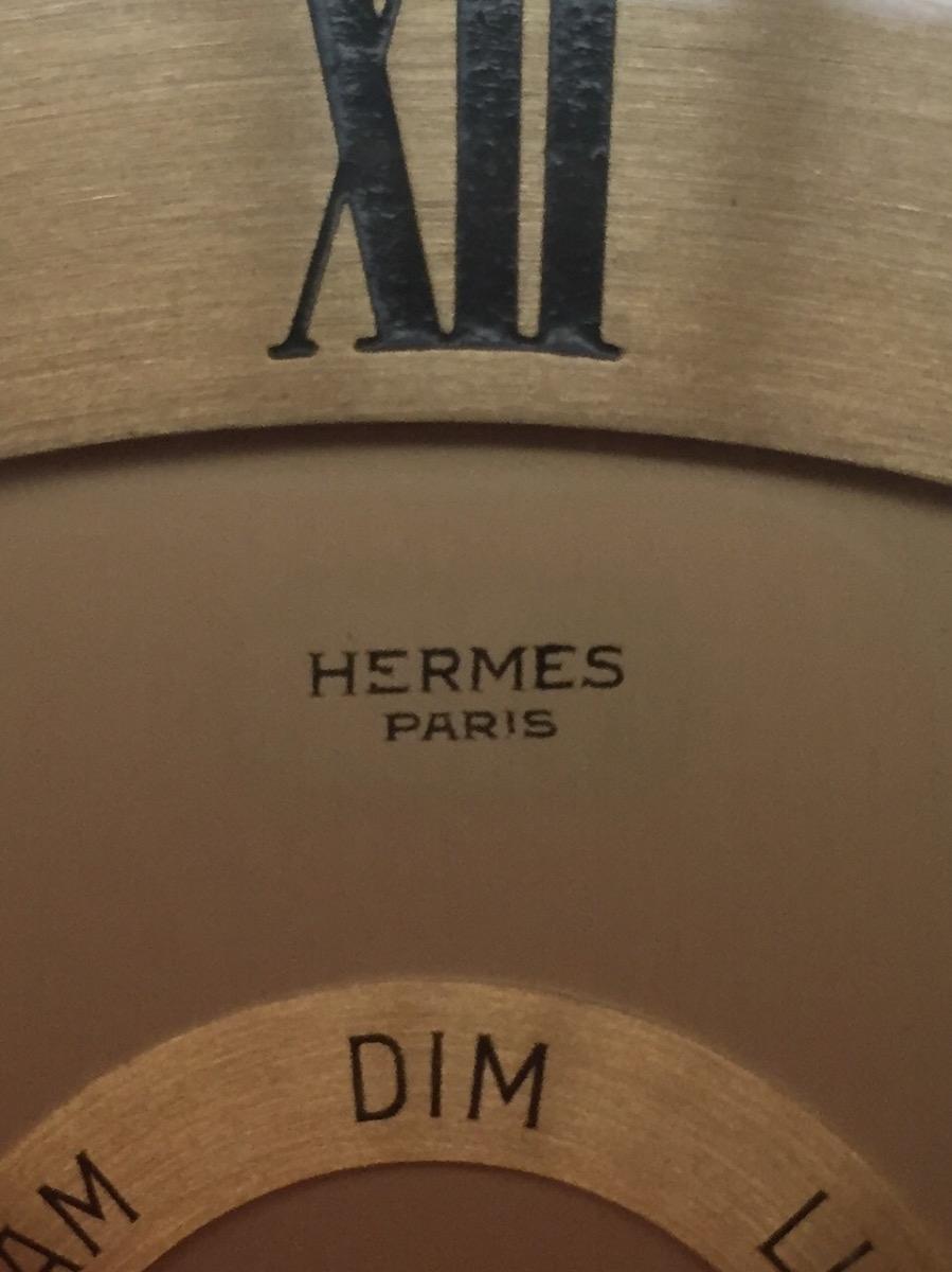 Pendulette de bureau Hermès 
