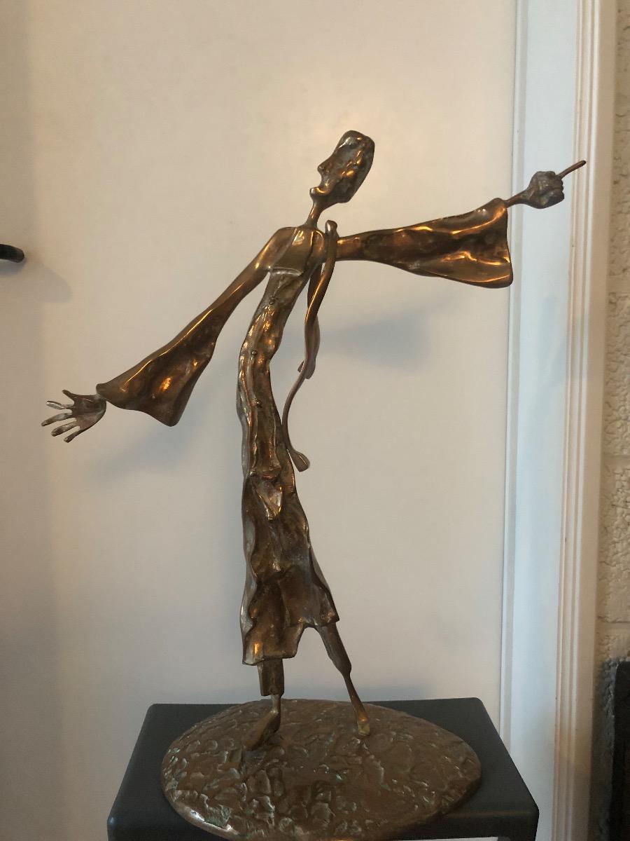 Sculpture en bronze « Yves Lohe »
