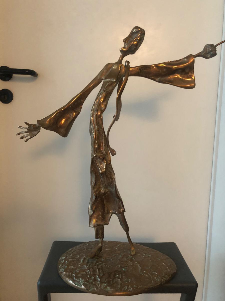 Sculpture en bronze « Yves Lohe »