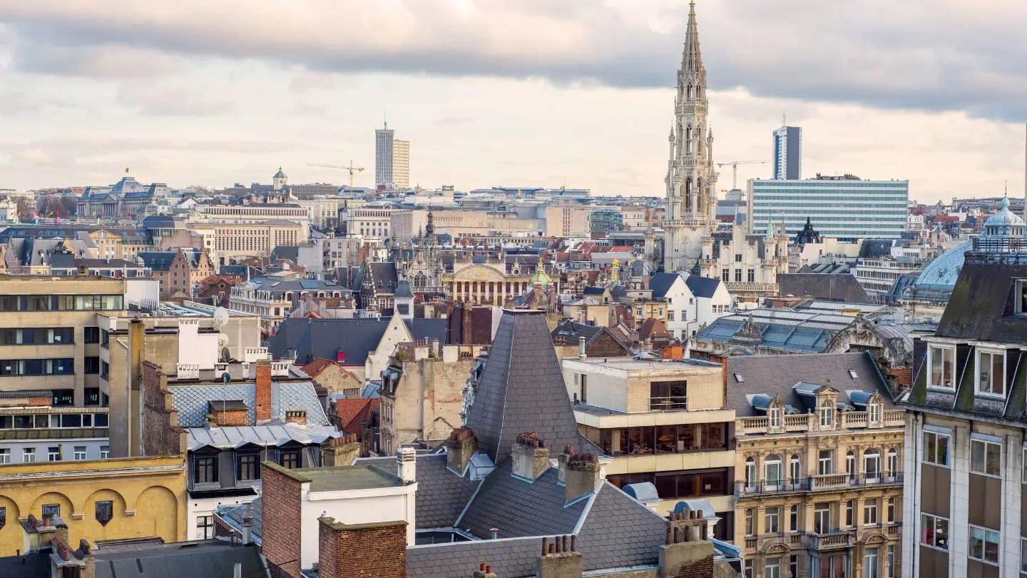 luchtfoto van saint gilles