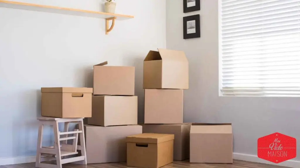 Vider sa maison lors d'un déménagement