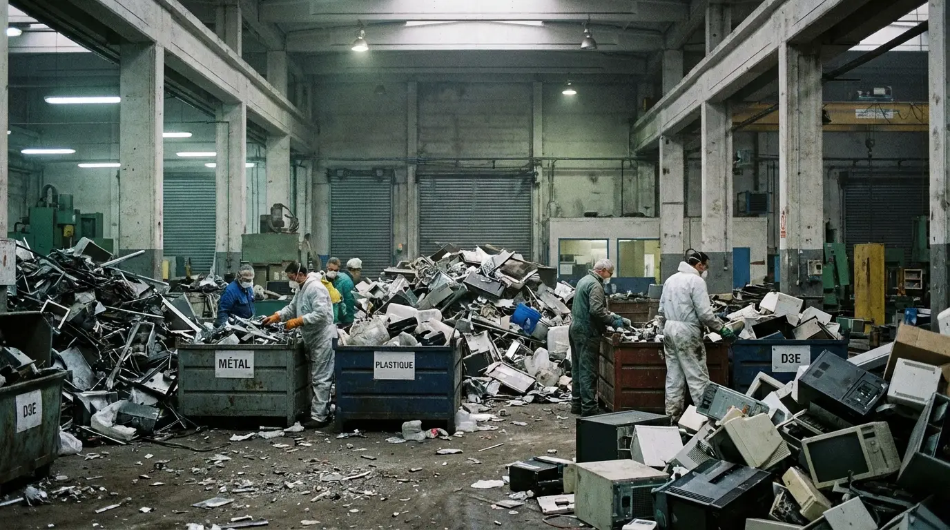 Opruiming van bedrijfspanden: efficiëntie en toegevoegde waarde 3 sorteercentrum, opslag