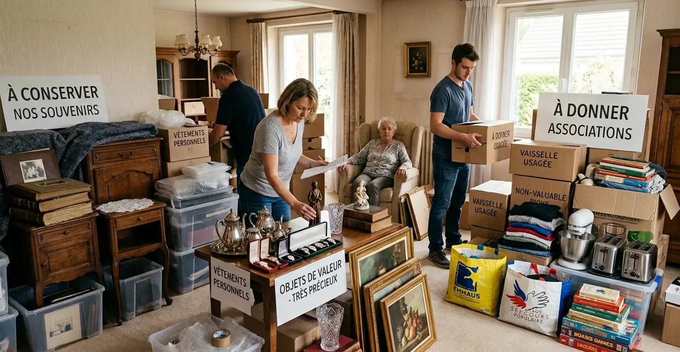 Départ en maison de repos : comment vider et trier la maison d'un parent 2 Vider la maison d'un parent